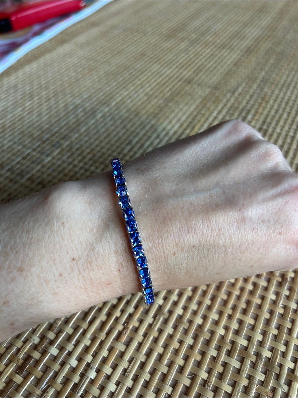 Touchstone Crystal by Swarovski Birthstone Bracelet September
